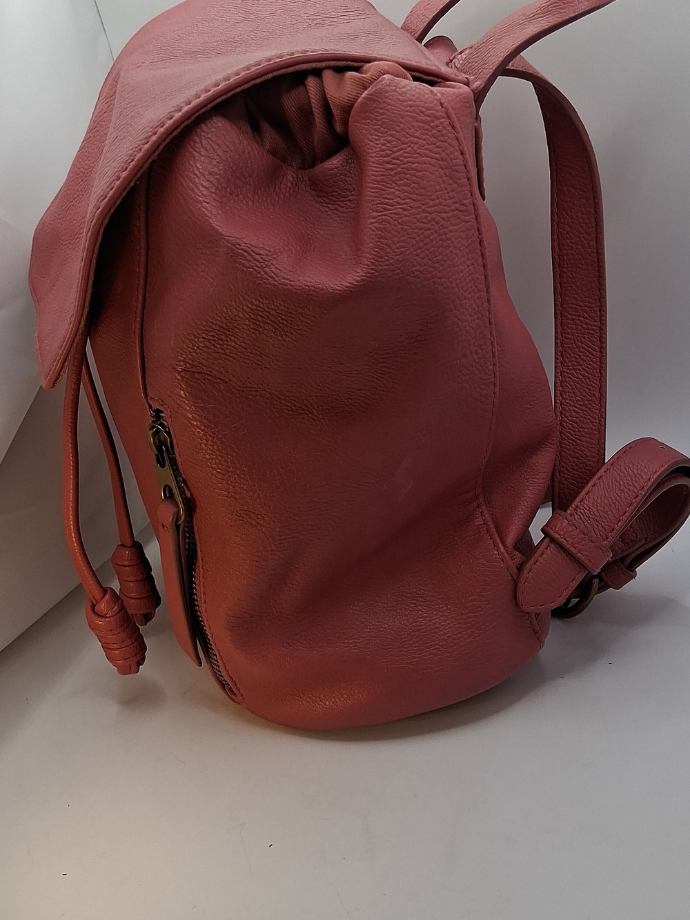 Universal Thread Women's Pink Drawstring Backpack - Picture 3 of 7